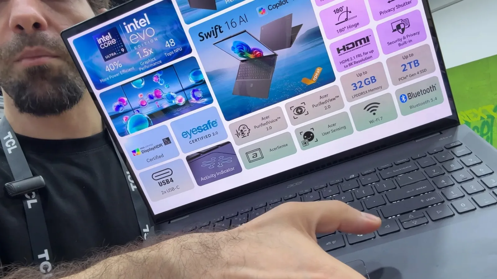 IFA 2024: Hands-on cu Acer Swift 16 AI - Un mix între performanță, AI și portabilitate