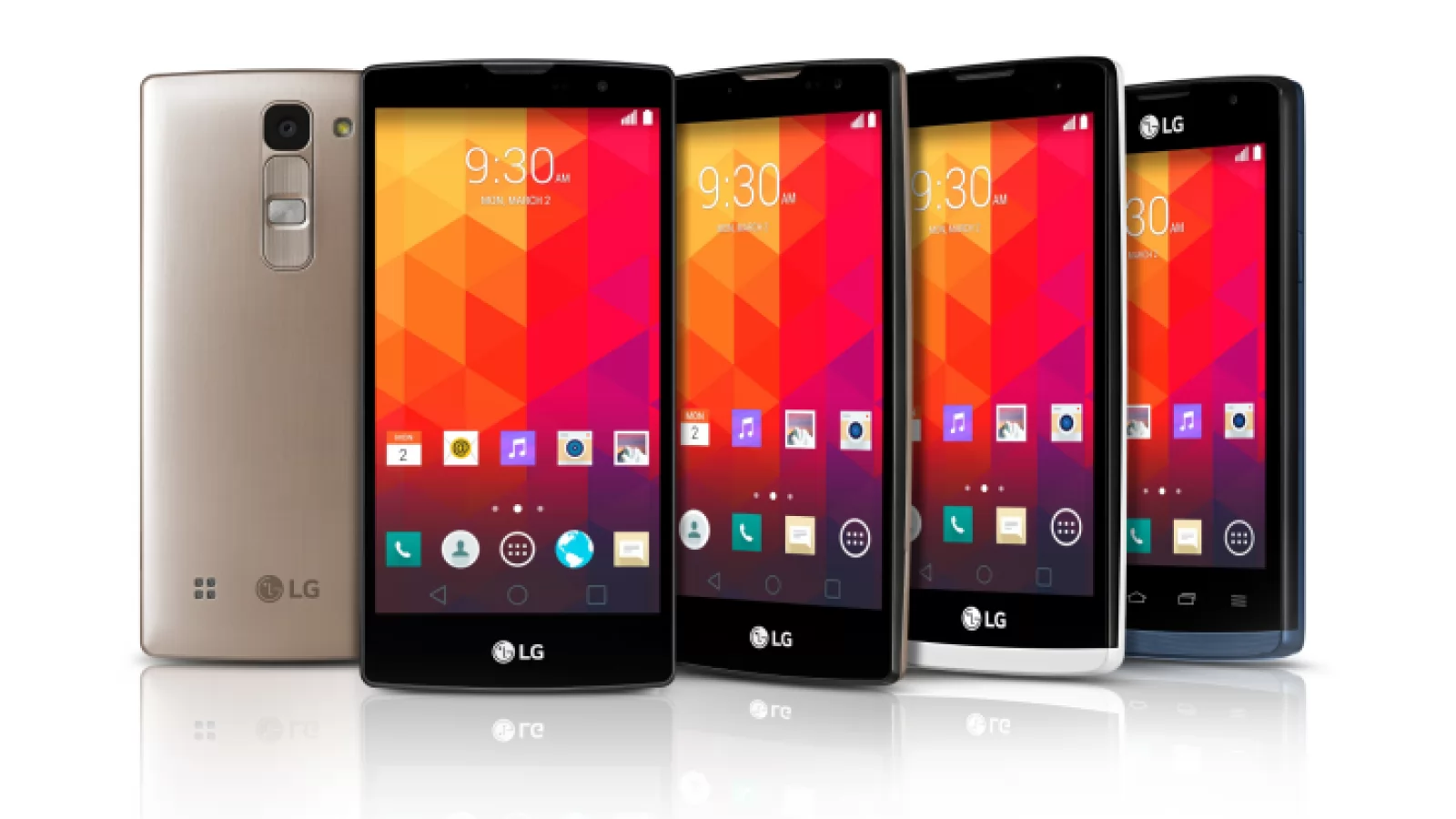 LG anunţă 4 telefoane midrange cu versiuni 3G şi 4G, plus Android 5.0 la bord: LG Joy, Leon, Magna şi Spirit