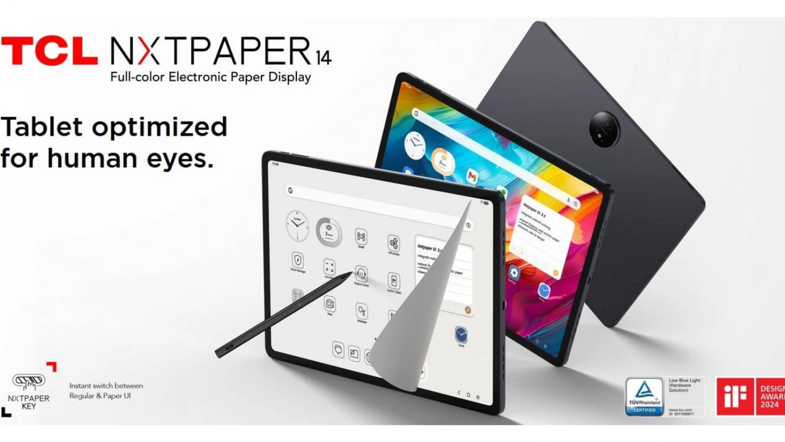 IFA 2024: TCL lansează tableta NxtPaper 14, cu baterie generoasă și display E-Ink de 14.3 inch în diagonală