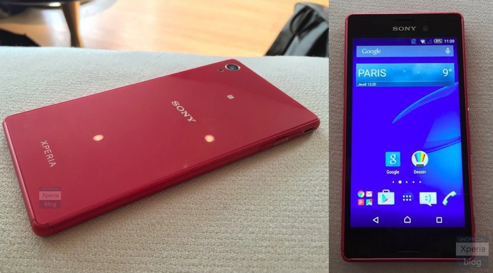 Sony Xperia M4 Aqua şi tableta Xperia Z4 îşi fac apariţia în imagini hands on proaspete