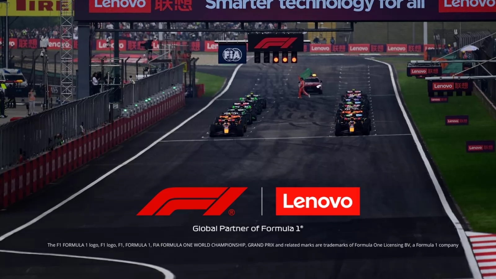 Lenovo extinde parteneriatul cu Formula 1; parteneriat global până în 2025