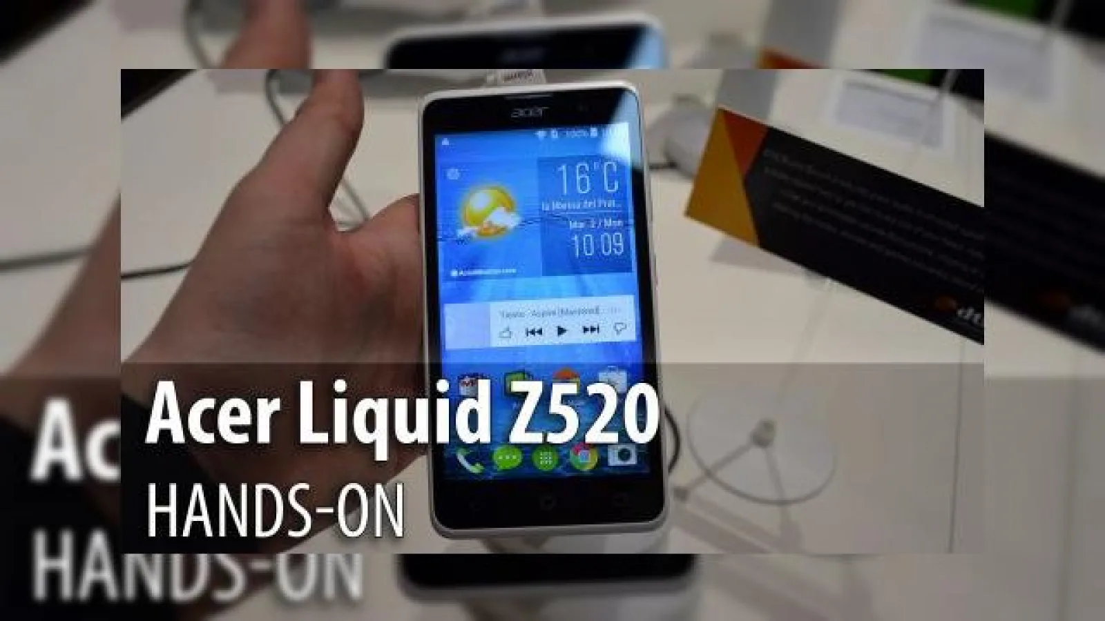 MWC 2015: Acer Liquid Z520 hands-on: telefon accesibil cu difuzoare stereo cu sonorizare DTS (Video)