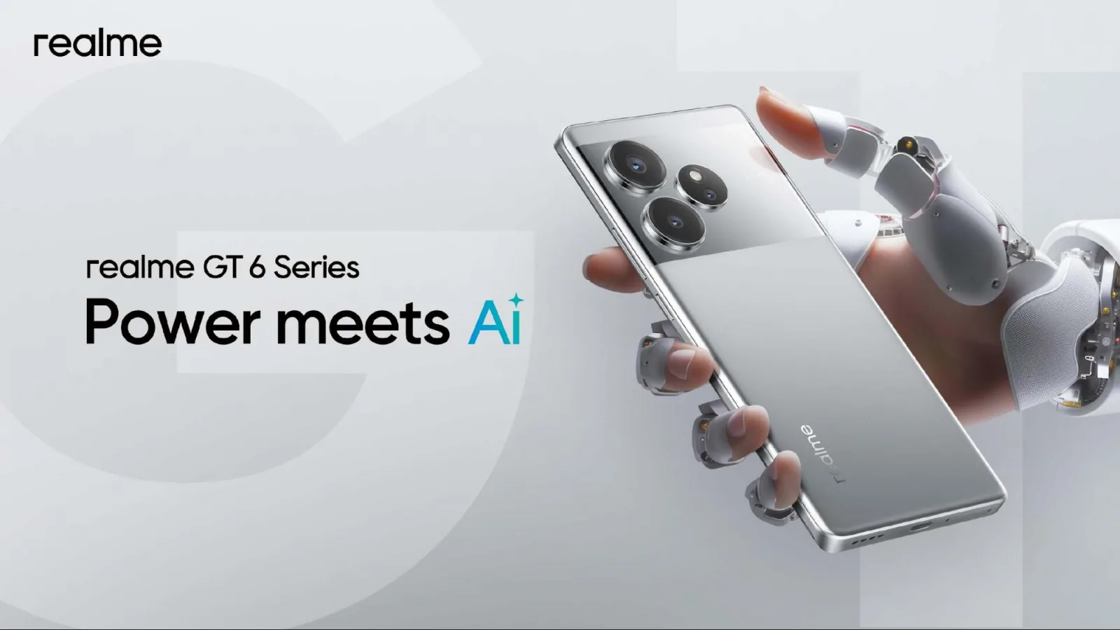 Realme colaborează cu Google pentru integrarea unor noi funcții AI pe seria GT 6
