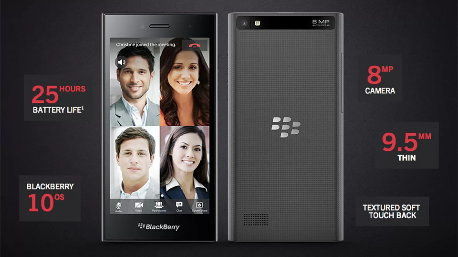 MWC 2015: BlackBerry Leap este un telefon cu preţ accesibil, pentru tinerii profesionişti
