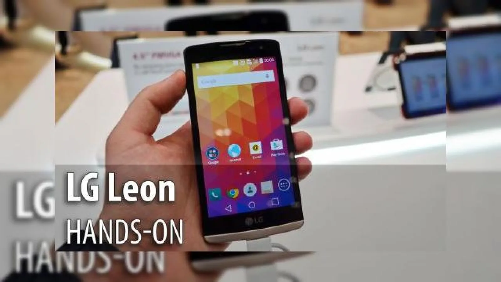 MWC 2015: LG Leon hands-on - telefon low end cu Lollipop, design atractiv (Video)