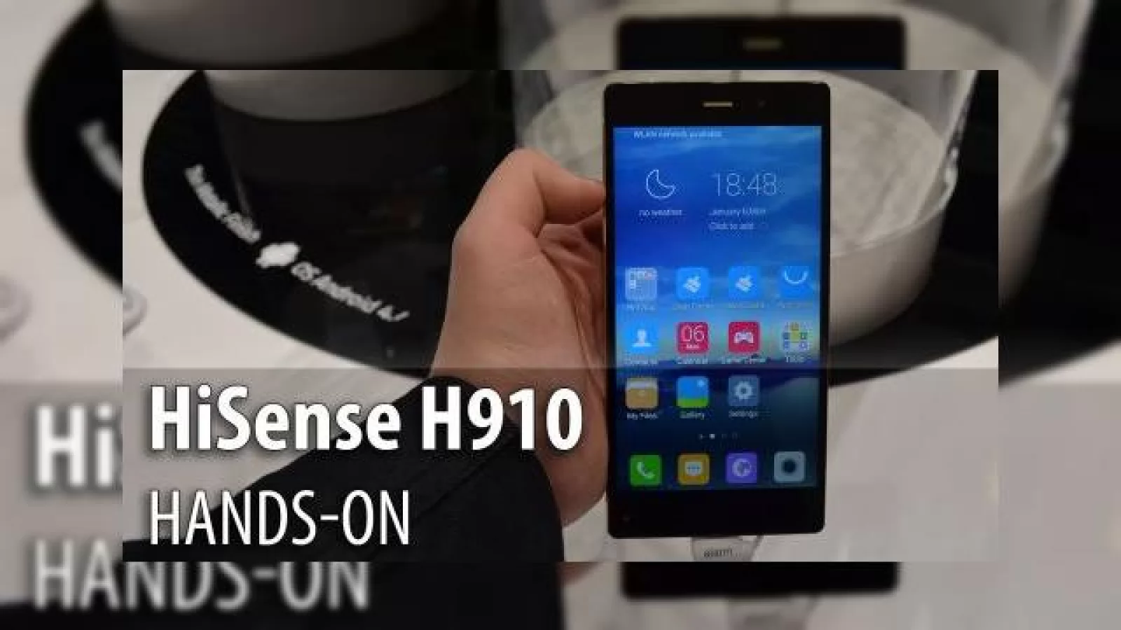 MWC 2015: HiSense H910 hands-on - producătorul chinez de maşini de spălat a realizat şi o maşină de selfie (Video)