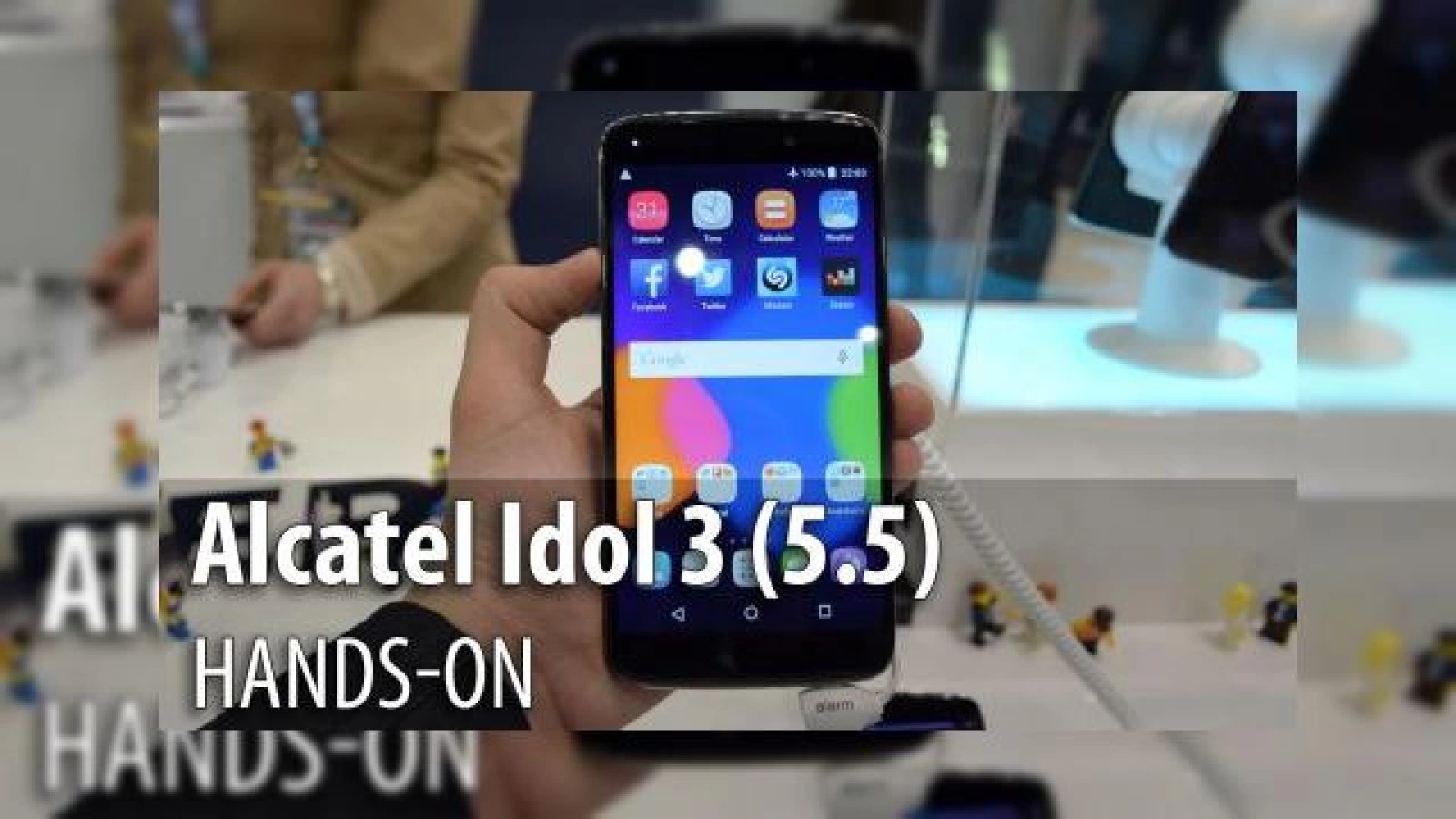 MWC 2015: Alcatel Idol 3 (5.5) hands on - phablet cu margini glossy şi funcţii de mixaj pentru DJ (Video)