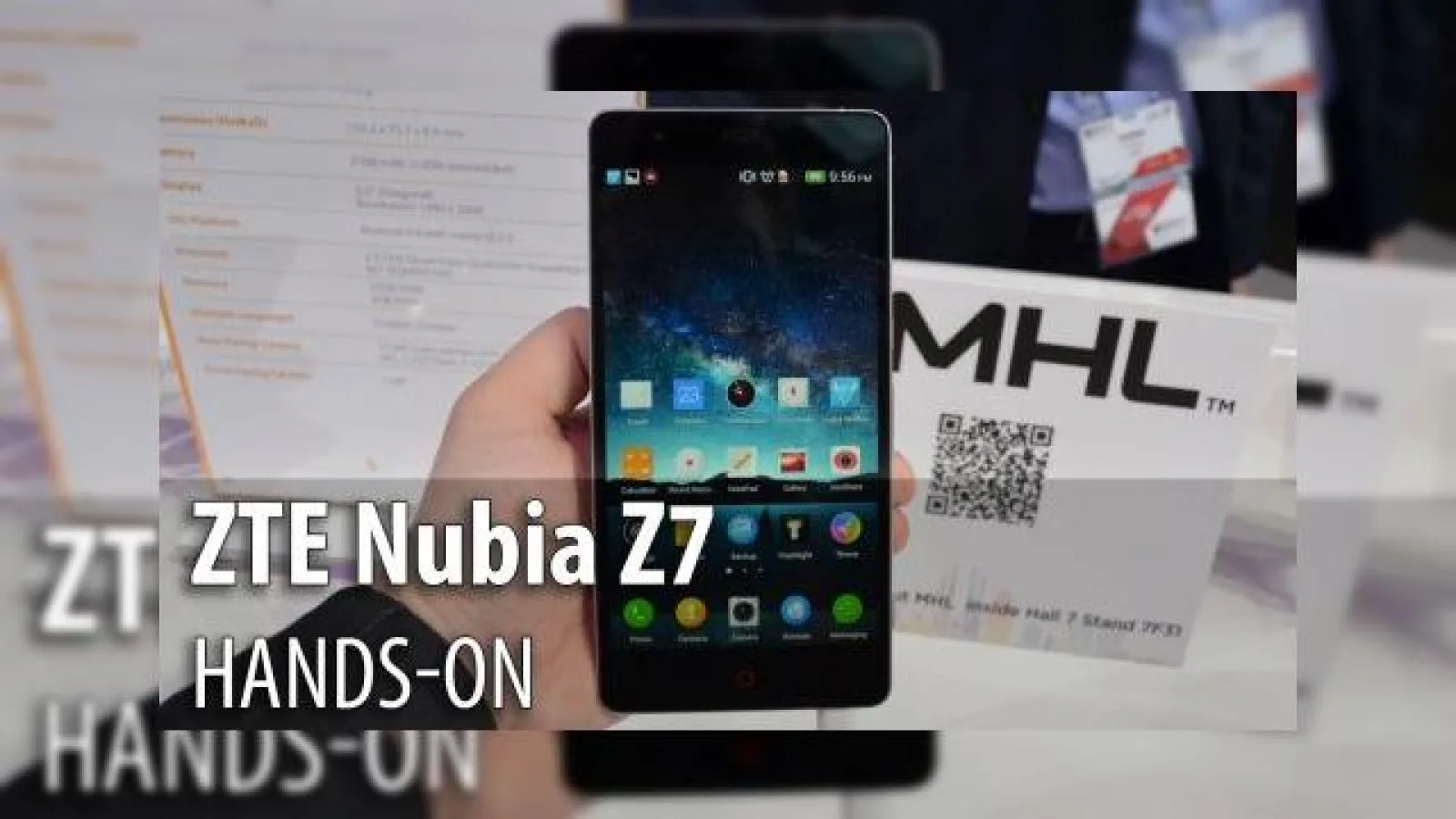 MWC 2015: ZTE Nubia Z7 hands-on - șasiu compact, interfaţă foarte animată (Video)