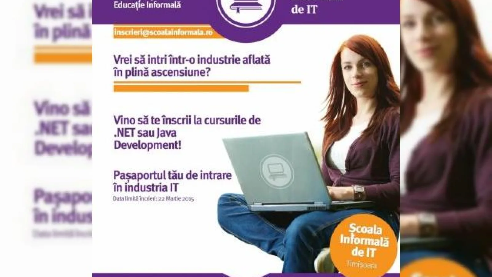 Școala Informală de IT este un proiect nou prin care se promovează accesul la job-uri bine plătite din domeniul IT; deschiderea are loc pe 27 martie