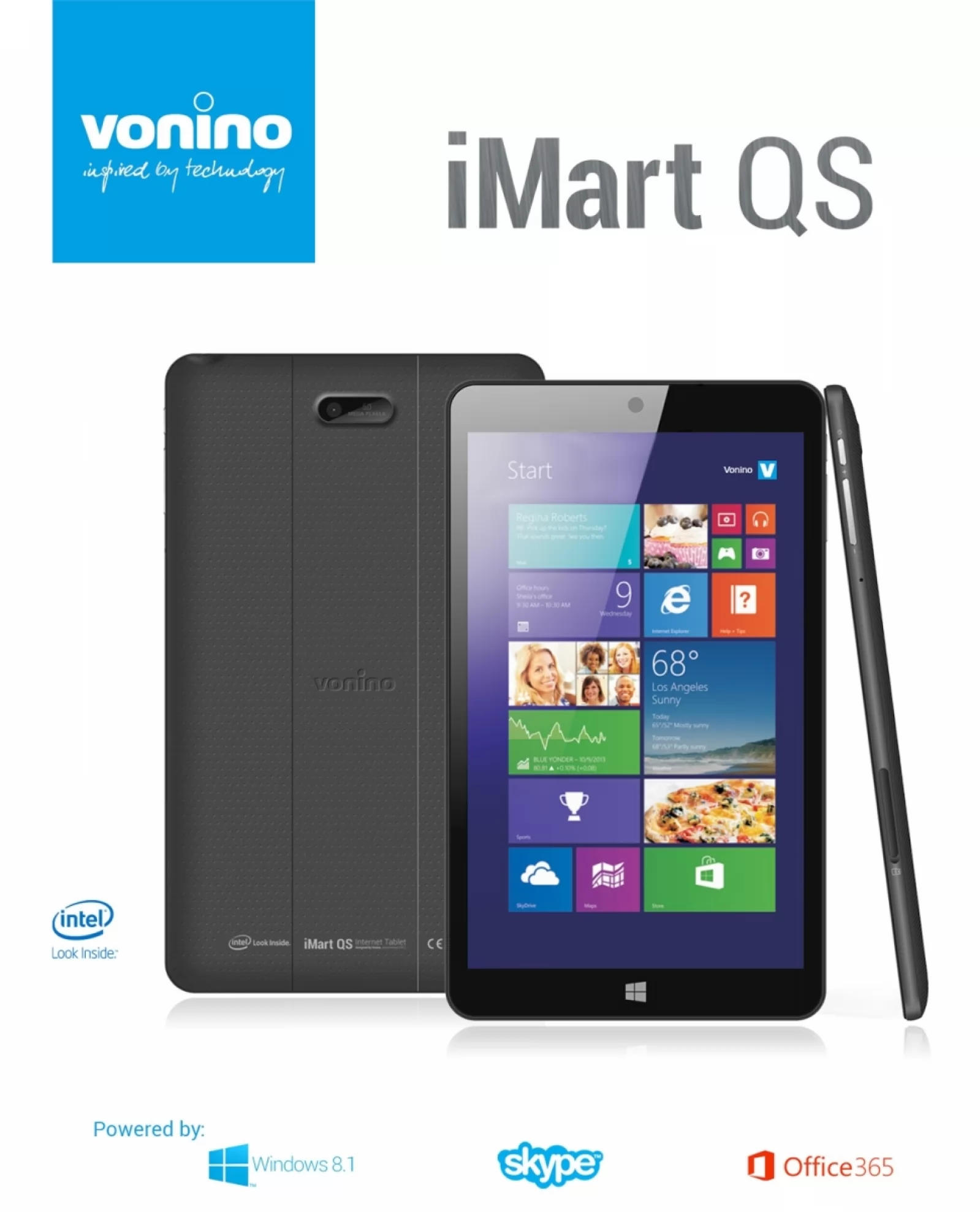 Vonino participă la CeBIT 2015, unde lansează noua tabletă 3G iMart QS şi modelul Vonino Argus QS