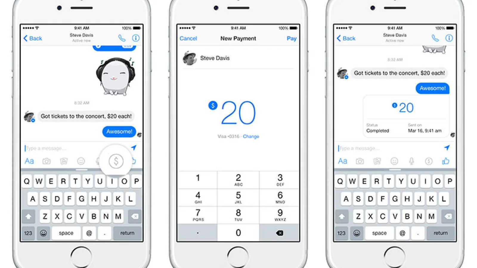 Facebook introduce serviciul de transfer de bani prin intermediul aplicației Messenger
