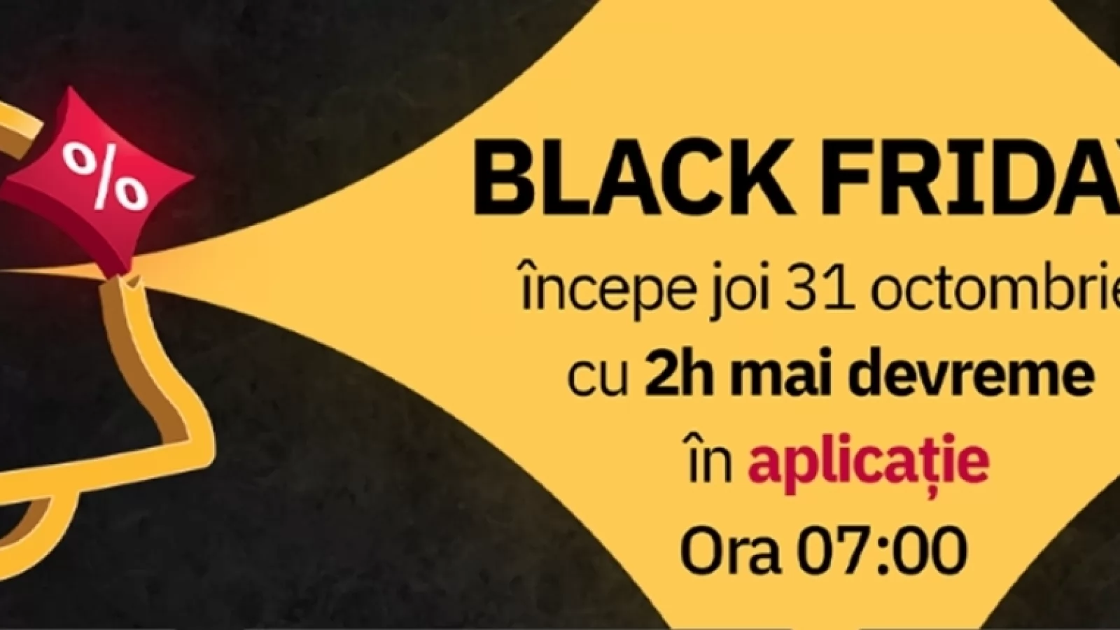 Altex începe teasing-ul pentru campania Black Friday 2024 cu startul programat pe 31 octombrie; Avem detalii despre reducerile pregătite