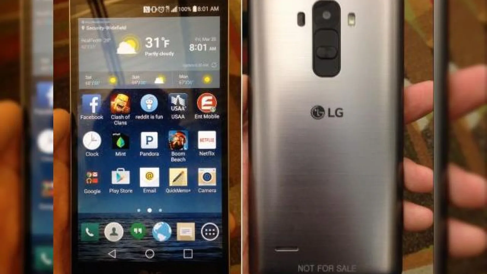 Primele imagini live cu LG G4 se dezvăluie pe web; design-ul telefonului nu impresionează din păcate