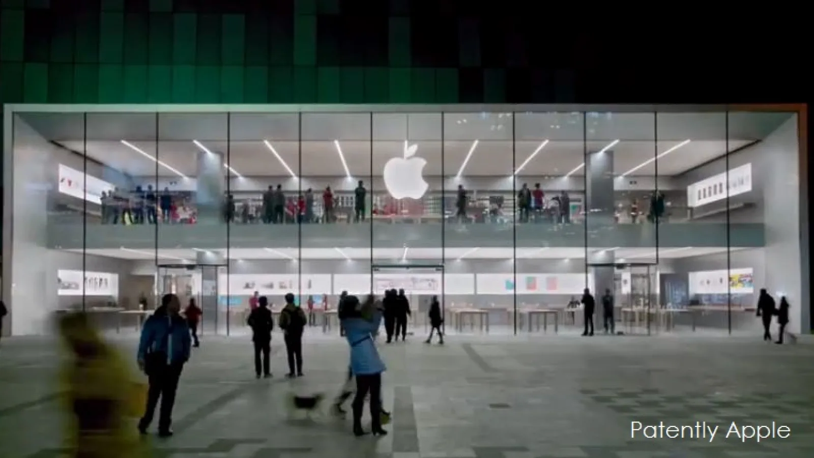 Apple primeşte două brevete de design pentru magazinul sau din Zhongjie Joy City, în China