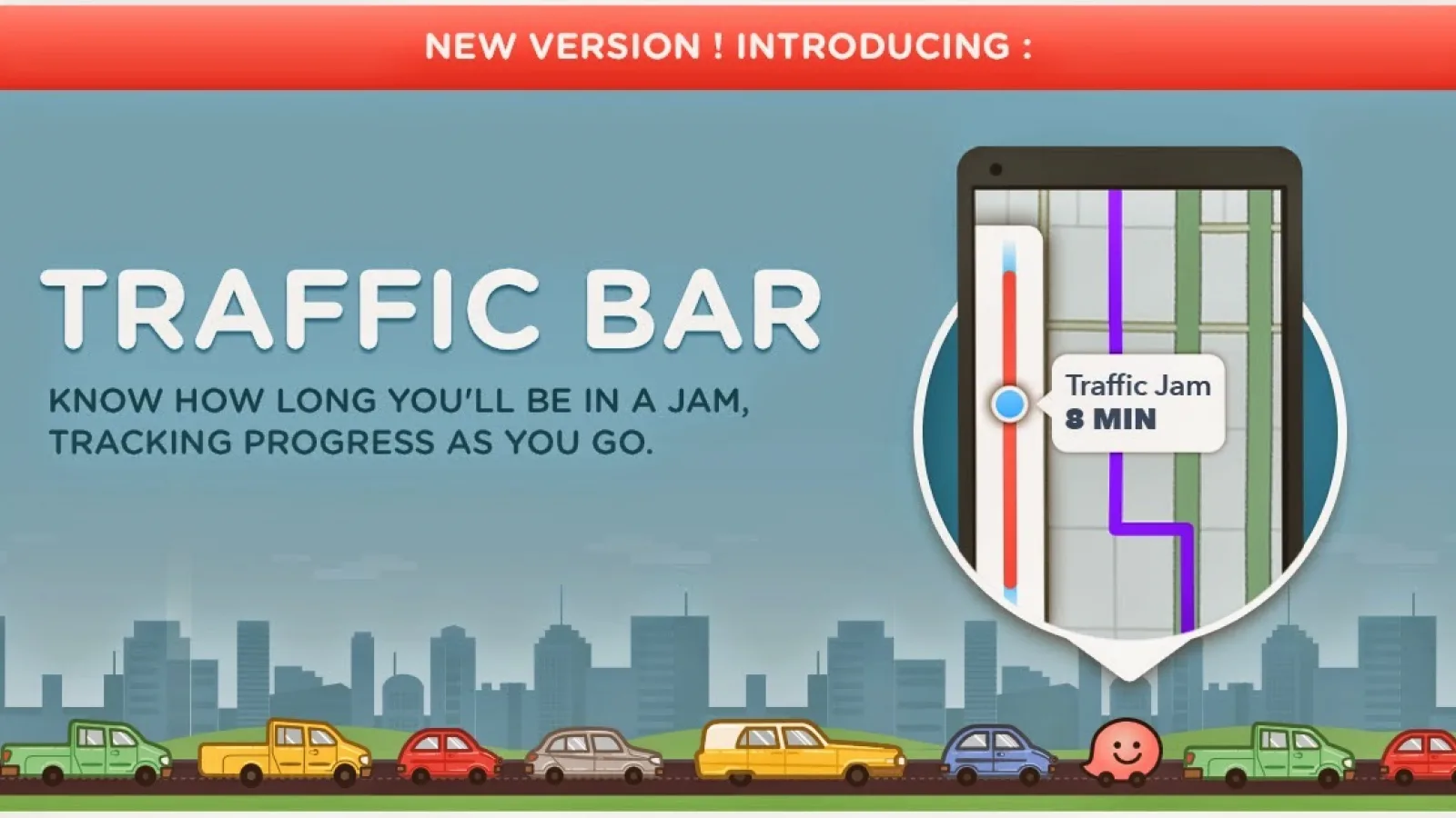 Waze tocmai a primit o funcţie foarte utilă pe iPhone: afisează cât timp veţi fi blocaţi în trafic
