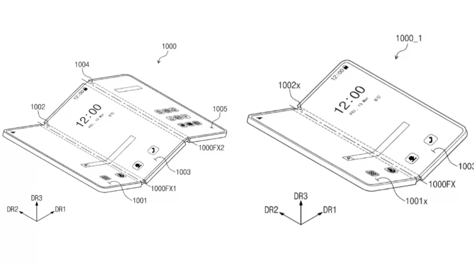 Cum ar putea arăta smartphone-ul triplu pliabil Samsung? Descoperim pe seama unui brevet
