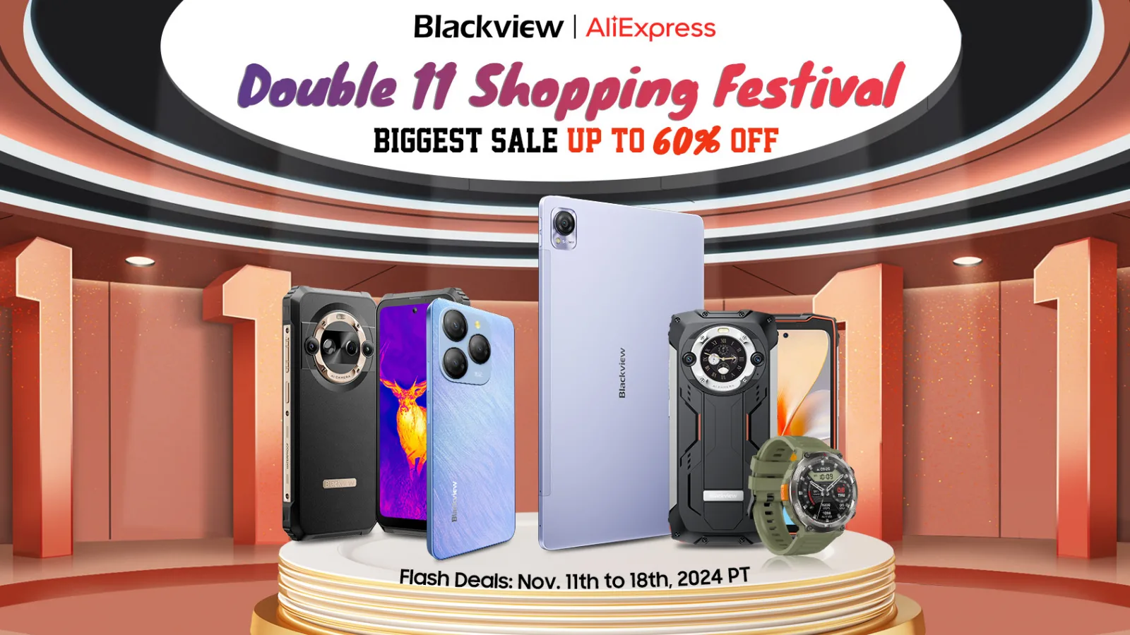 Cele mai bune oferte BlackView sunt aici! Smartphone-uri, tablete și ceasuri smart cu reduceri de până la 60% în promoția 11.11