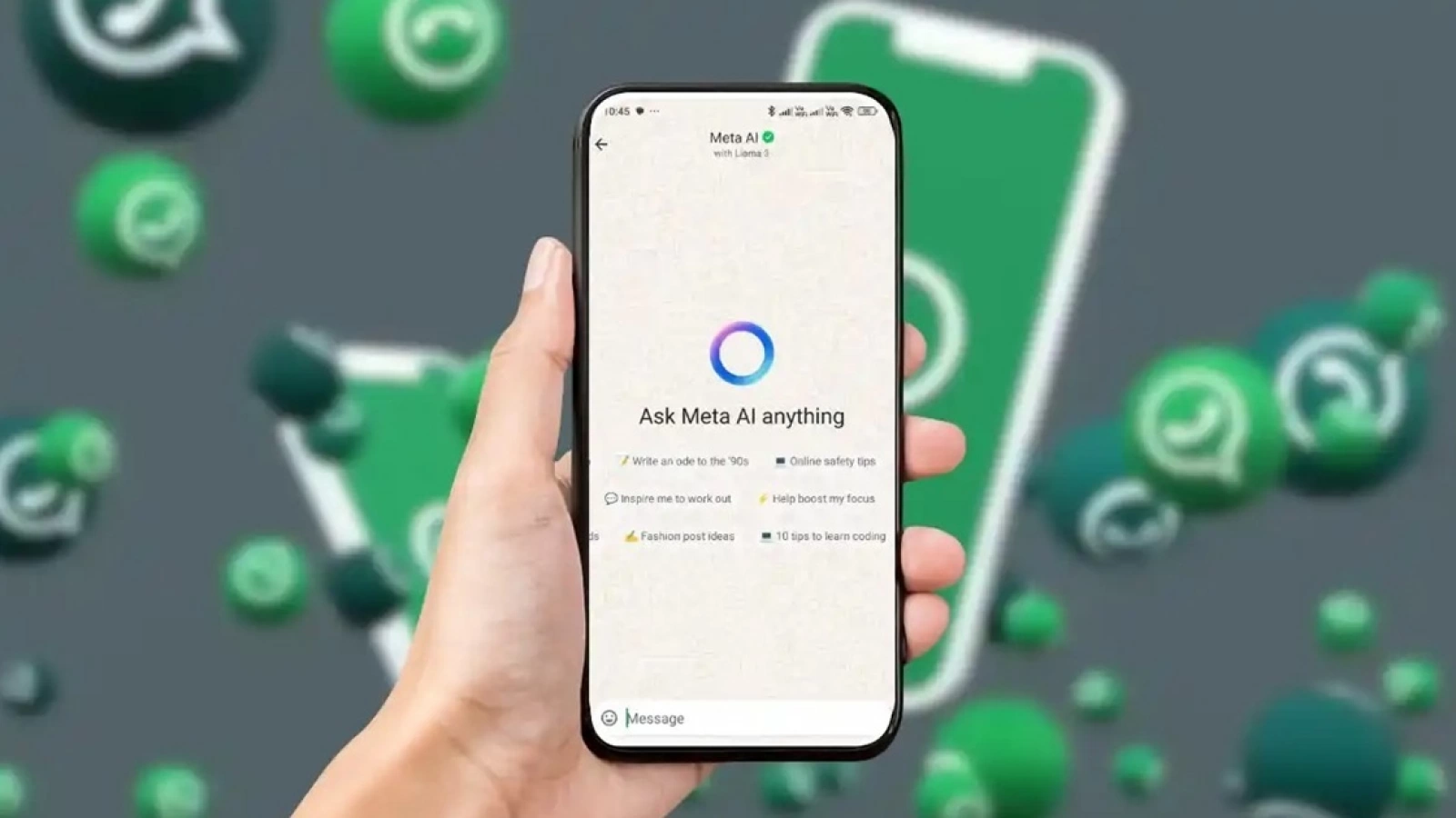 Noul widget WhatsApp: interacțiune cu Meta AI direct de pe ecranul telefonului