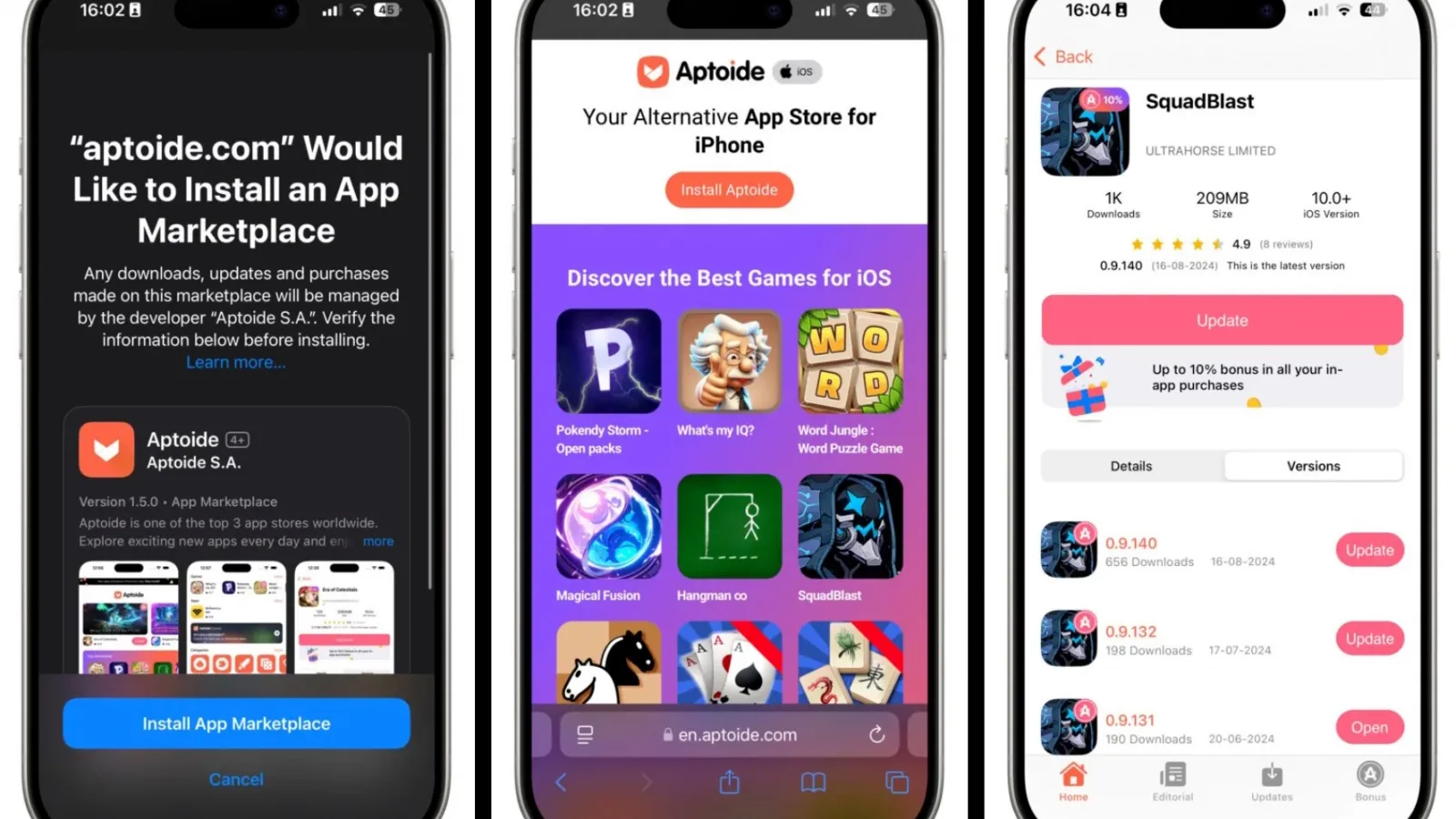 Aptoide aduce Game Store pe iOS în UE; utilizatorii pot instala versiuni mai vechi ale jocurilor