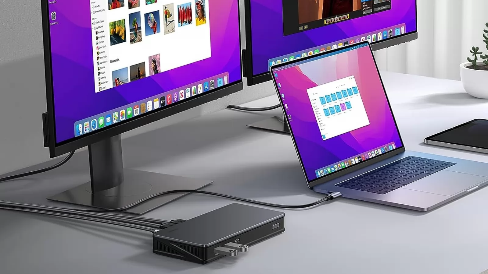 E LUNI e AMAZON: stație docking Revodok 9 în 1 cu HDMI 4K, USB-C PD și Ethernet – upgrade instant pentru laptopul tău