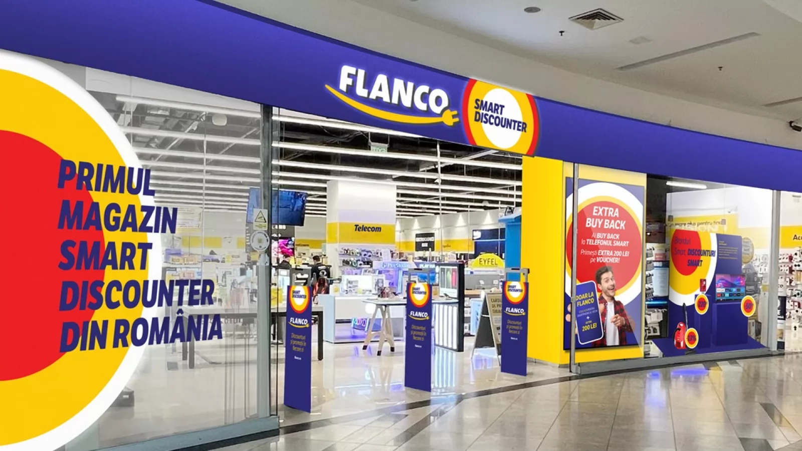 Flanco deschide noi magazine la Arad, Râmnicu Sărat și Giurgiu; Smart Discounter ajunge în 14 orașe