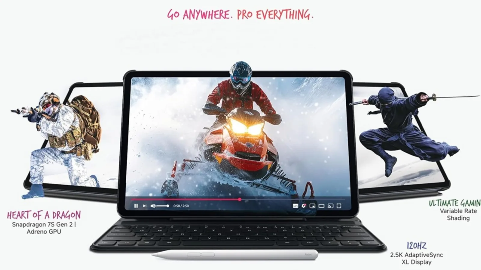 Tableta de gaming Redmi pare că sosește alături de Redmi K80 Ultra în China; Vine în Europa?