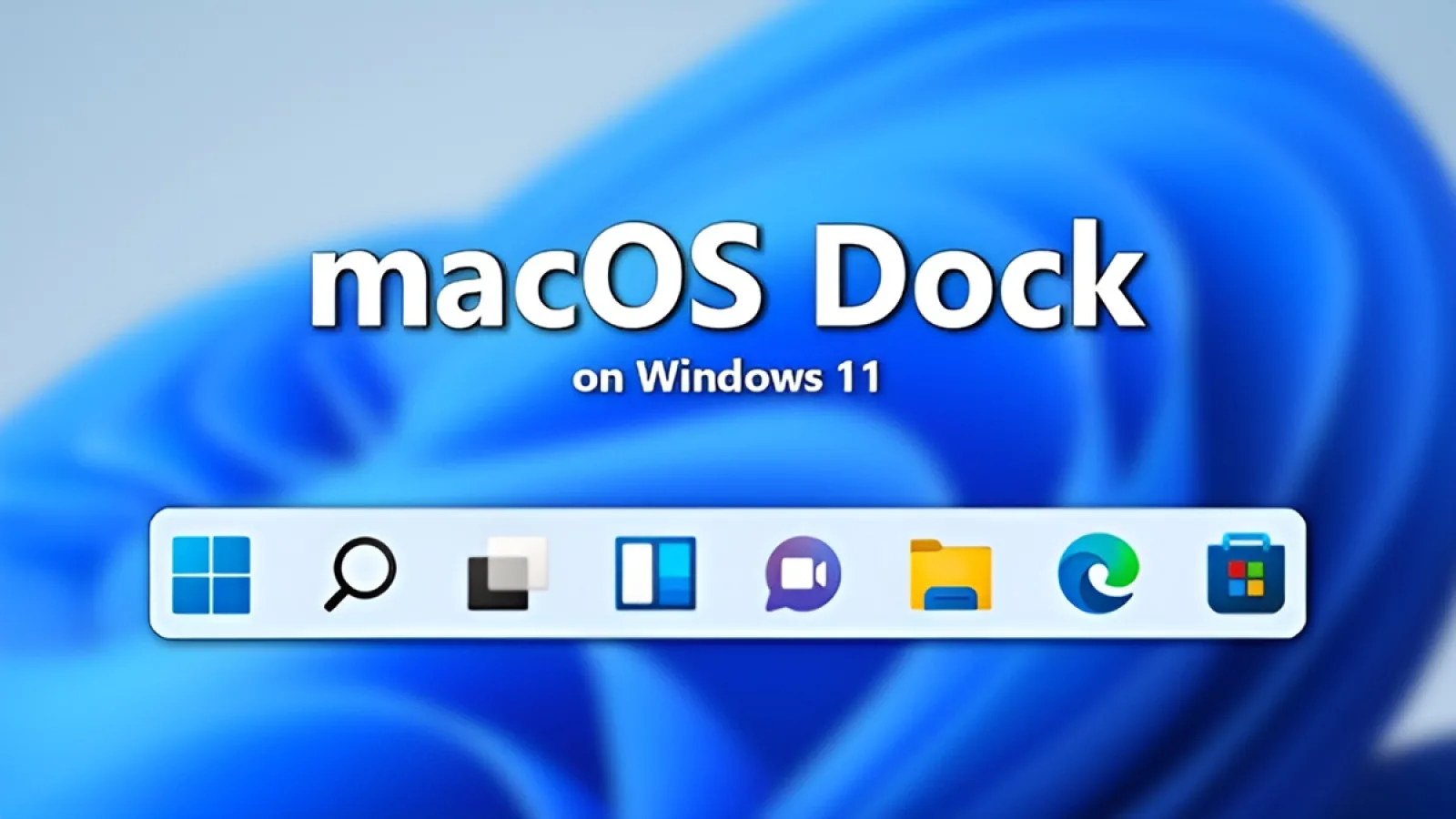 Funcții inspirate din macOS ajung în Windows 11; Taskbar-ul se adaptează automat în varianta Insider Preview