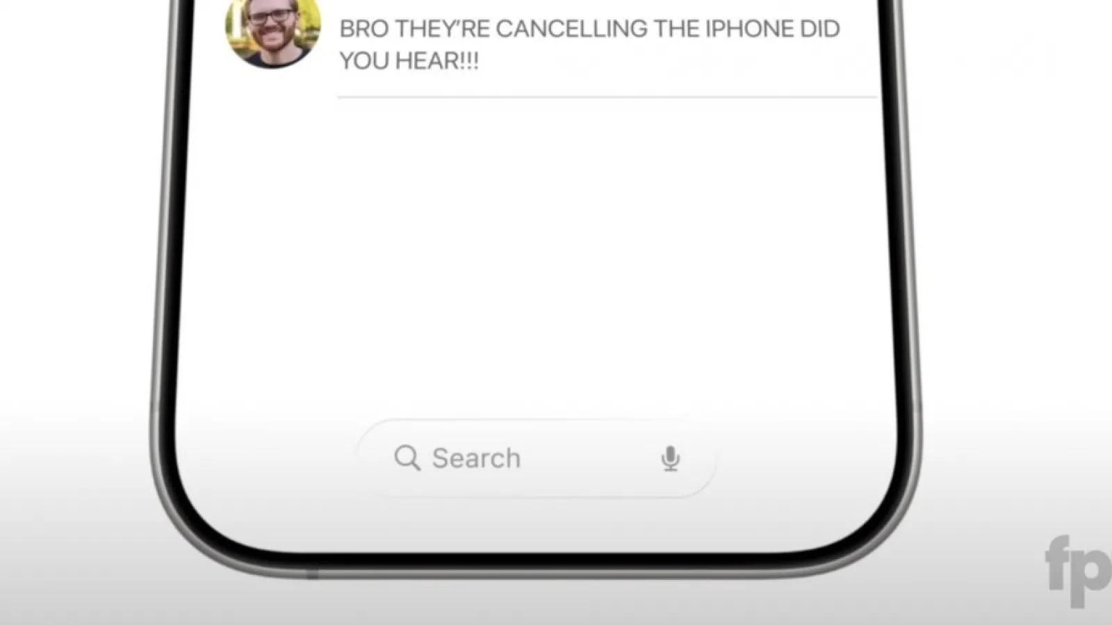 Apple repoziționează bara de căutare în aplicații odată cu iOS 19; Utilizarea cu o singură mână va fi îmbunătățită