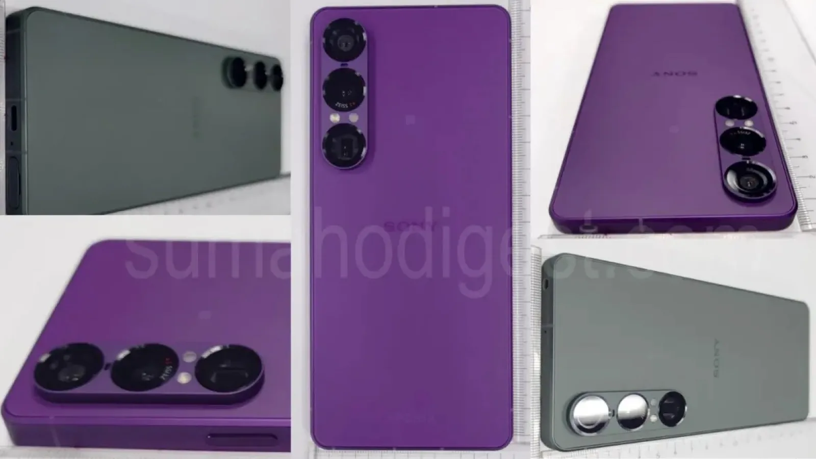 Sony Xperia 1 VII apare în imagini live; Trei variante de culoare și un design familiar, dar actualizat