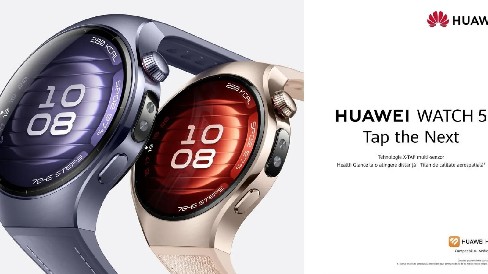 Preț și disponibilitate HUAWEI Watch 5 46mm în România