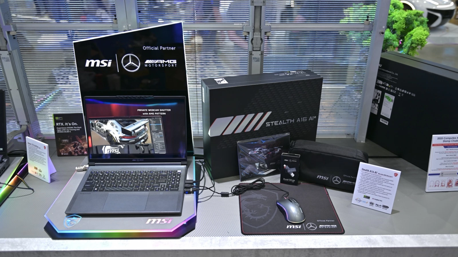 MSI la Computex 2025: AI-ul e peste tot, de la laptopuri artistice până la servere și periferice