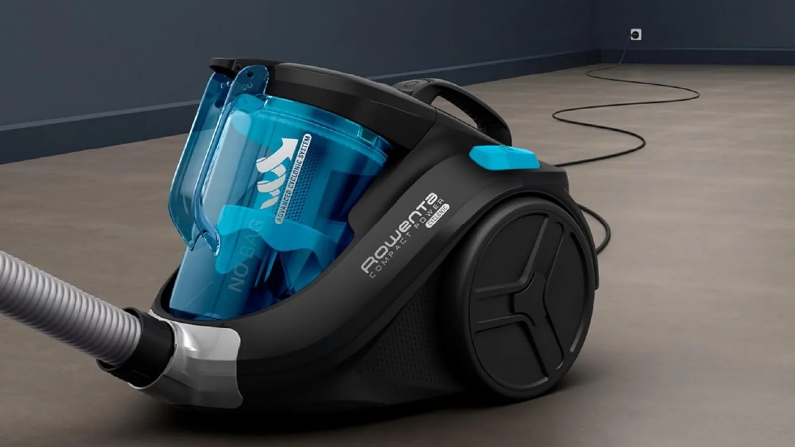 E LUNI e AMAZON: Rowenta RO4825 cu sistem mono-ciclonic și recipient de 1,5 L – aspirator puternic și compact ideal pentru apartamente