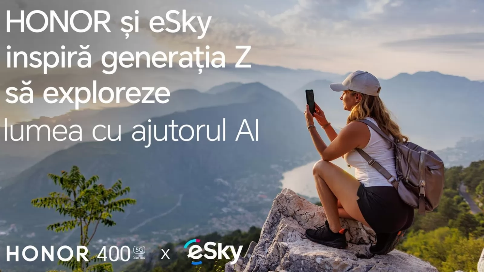 HONOR 400 transformă city break-urile în povești vizuale smart, prin parteneriat HONOR și eSky