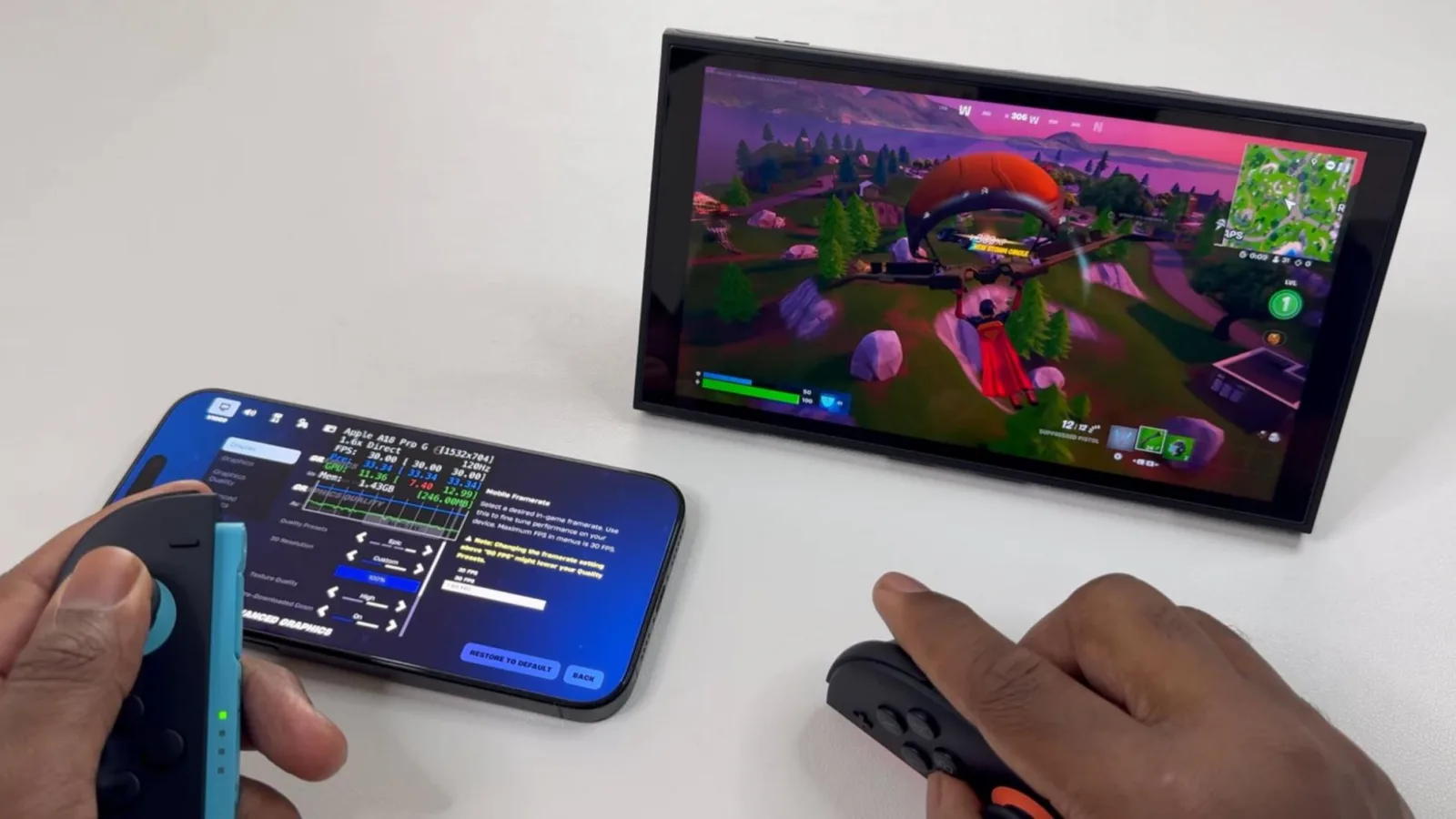 Nintendo Switch 2 se bate la baioneta cu iPhone 16 Pro Max la performanţă de gaming; Cine câştigă? (Video)