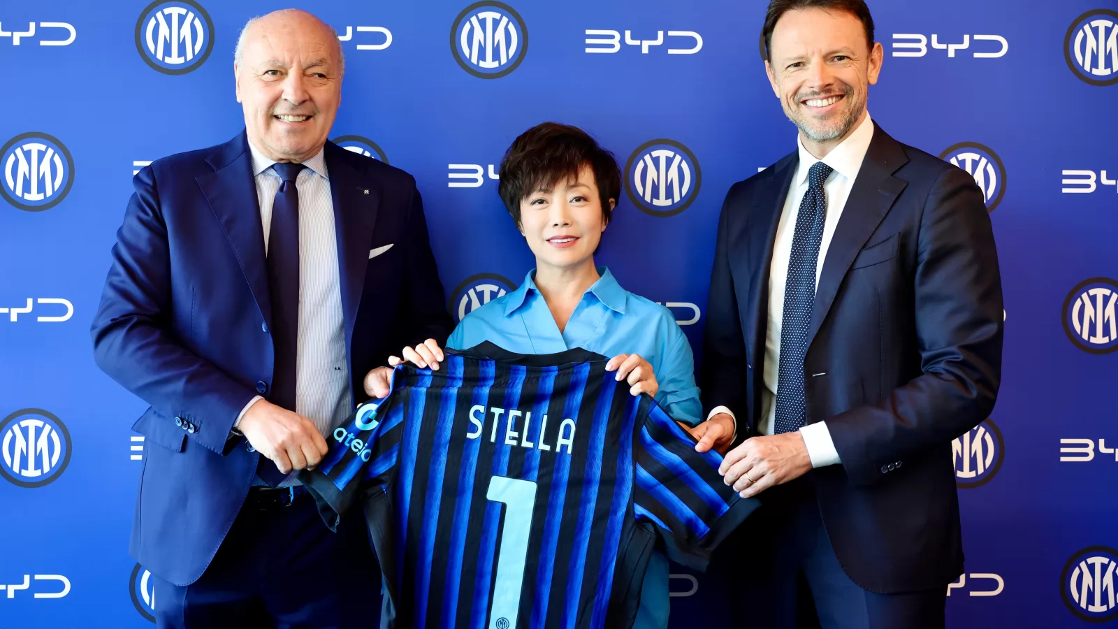 BYD semnează un parteneriat de trei ani cu Inter Milano; Aproximativ 70 de vehicule electrice și hibride vor fi livrate echipei