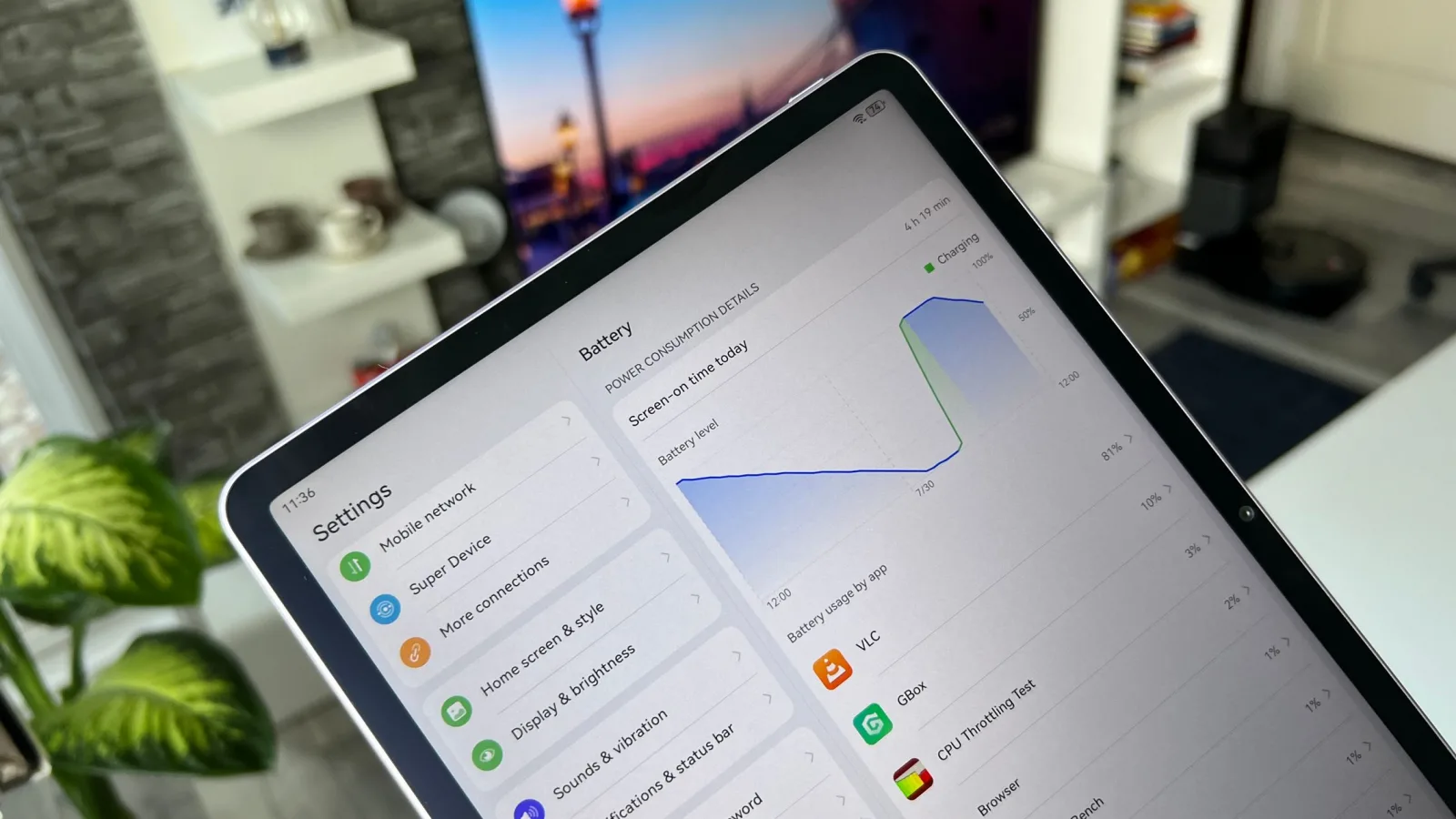 Huawei MatePad 11.5 (2025) PaperMatte: Baterie mare de 10.100 mAh care compensează procesorul consumator de energie