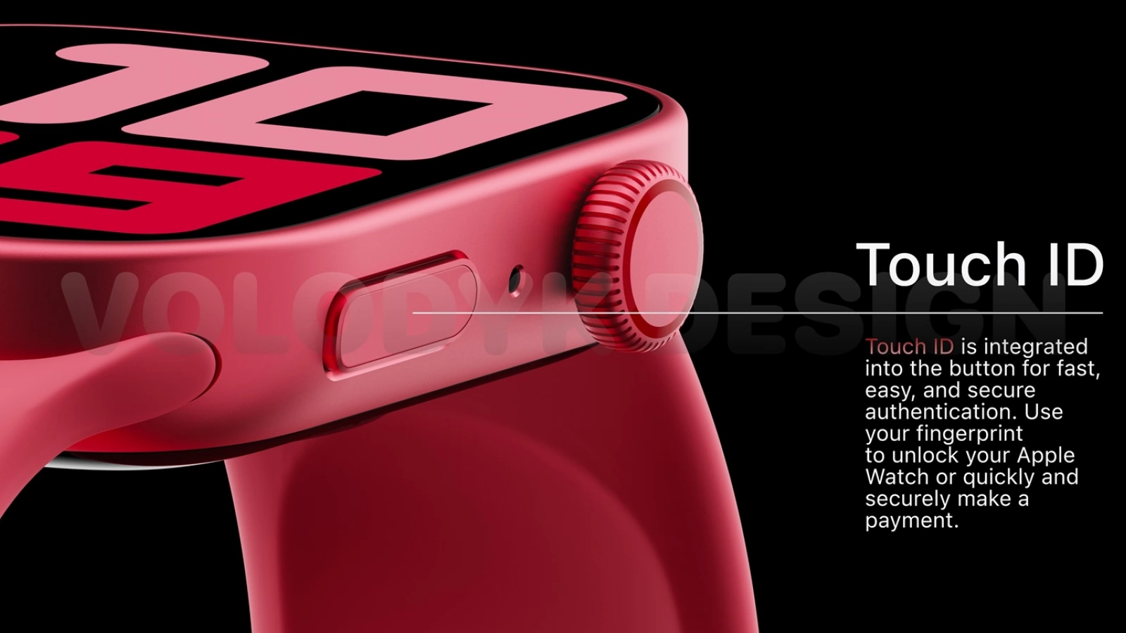 Apple ar pregăti un smartwatch cu Touch ID integrat; Senzorul pentru amprente sosește în 2026, posibil pe varianta Ultra