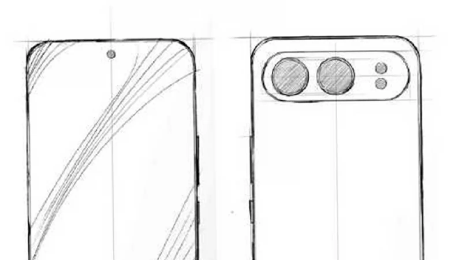 Războiul clonelor... de iPhone Air: Honor 500 se inspiră tot de acolo, conform acestei schiţe