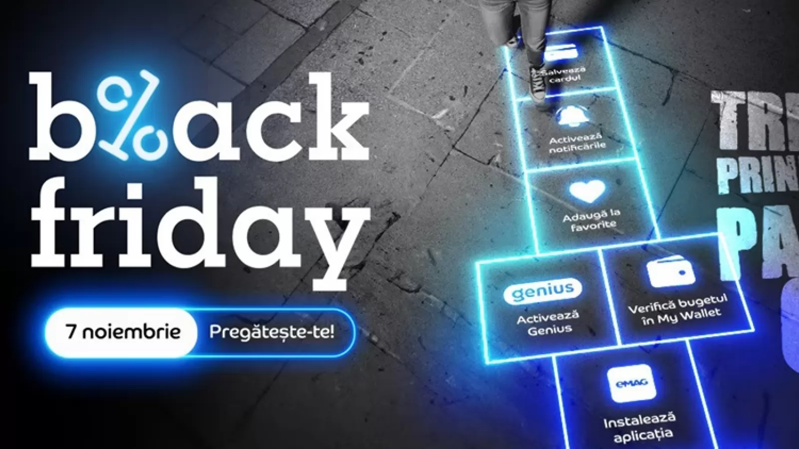 Noi oferte eMAG în catalogul de Black Friday! PS5 la 1799 lei, iPhone 15 sub 2000 lei, friteuză Tefal la doar 199 lei