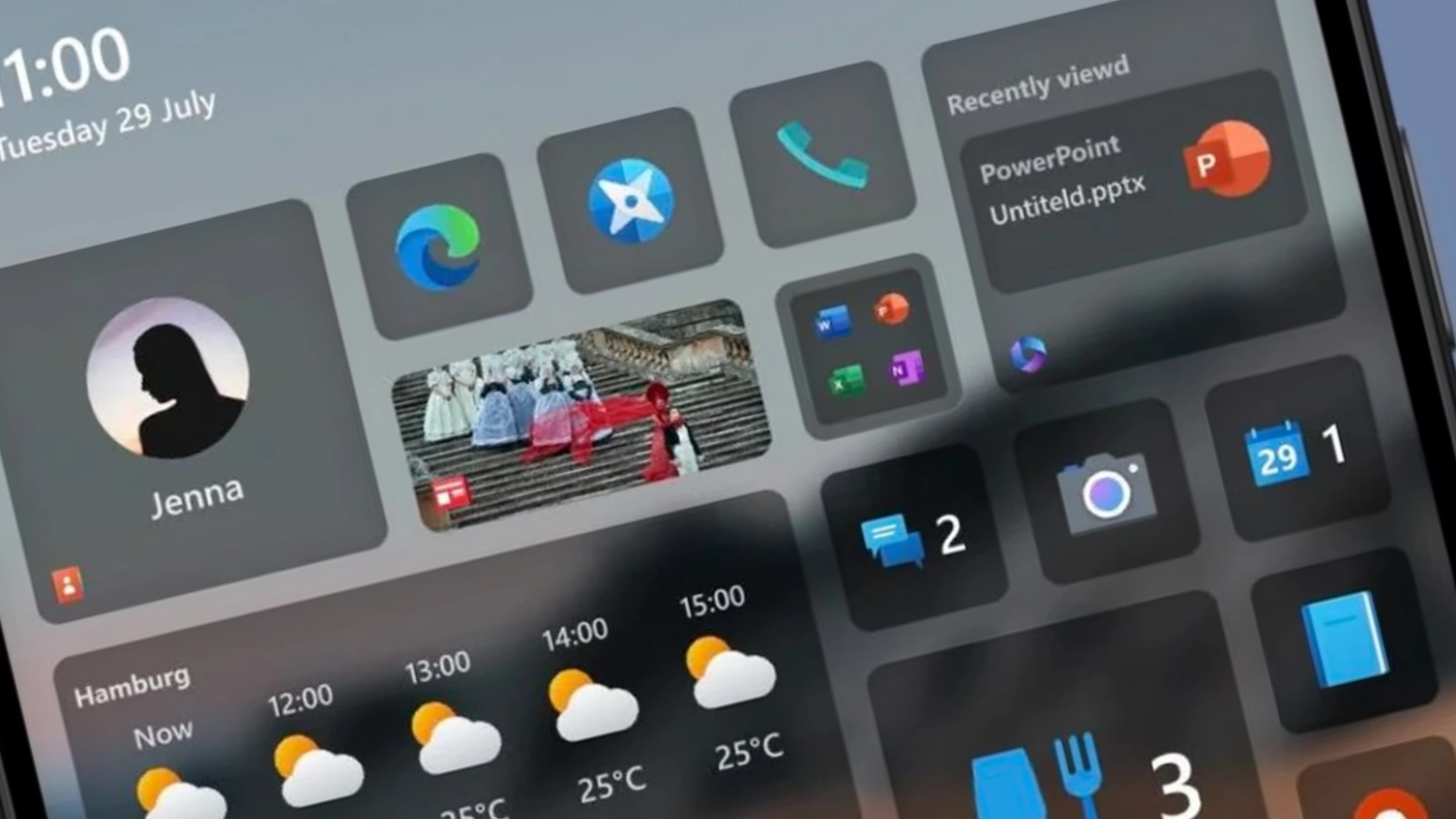 Windows Phone revine în 2025 sub forma unui concept superb: Windows Astria