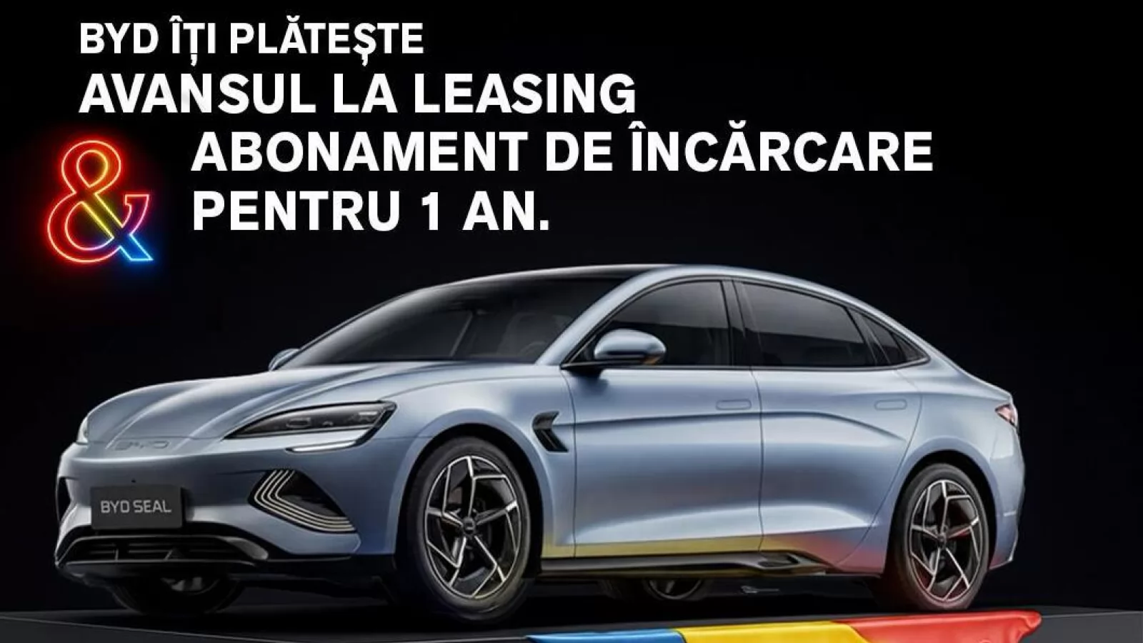 Ofertă Black Friday de la BYD pentru companii din România; leasing fără avans și 1 an de încărcare gratuită
