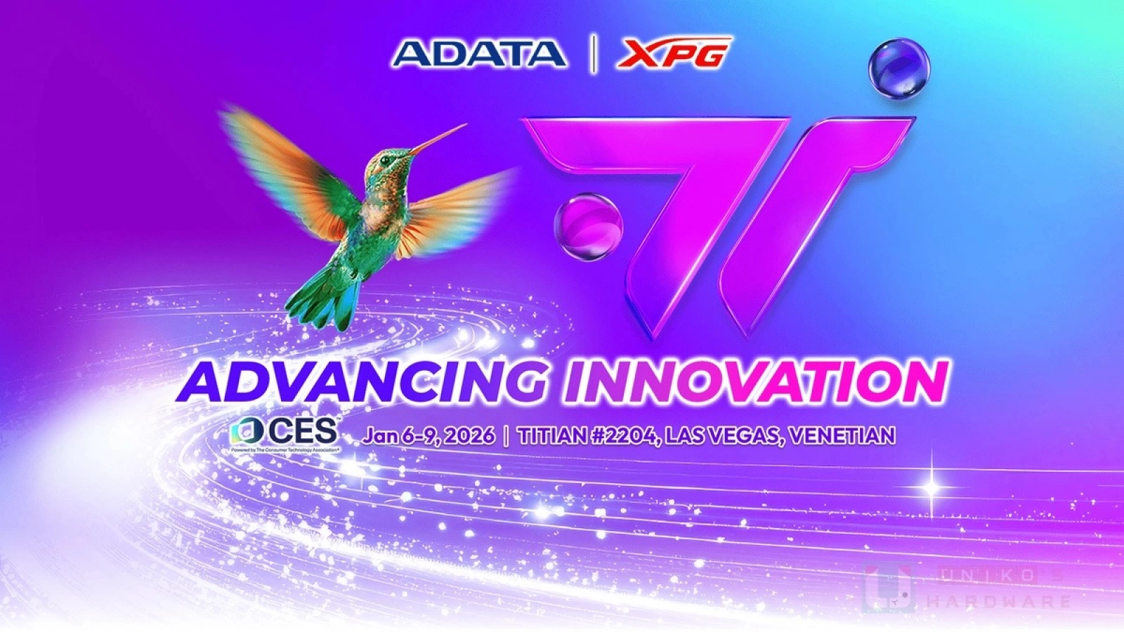 CES 2026: ADATA aduce AI on-premise, SSD-uri PCIe 5.0, soluții pentru IMM-uri și edge computing