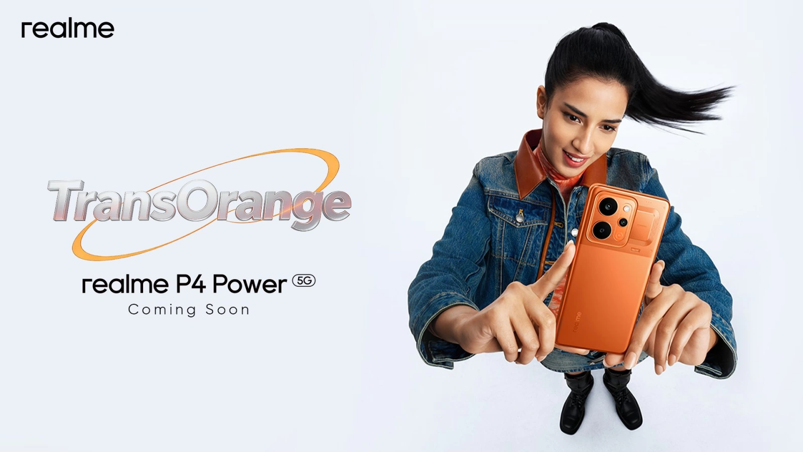 realme P4 Power se lansează oficial pe 29 ianuarie; Baterie de 10001 mAh și design semi-transparent