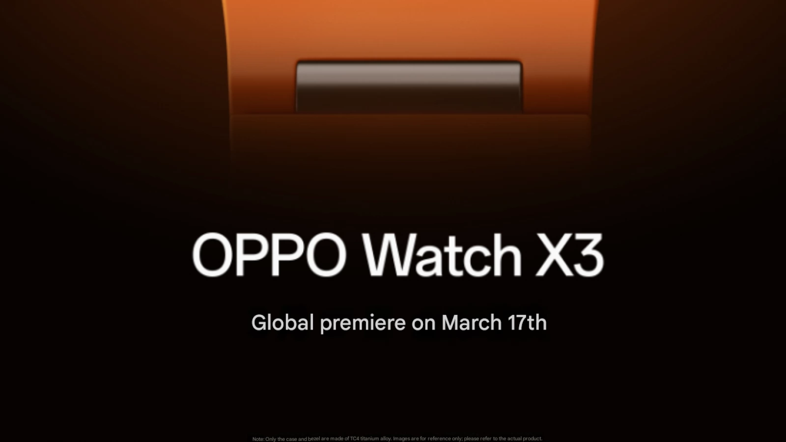 OPPO Watch X3 a primit un teaser, care dezvăluie culorile şi data de lansare