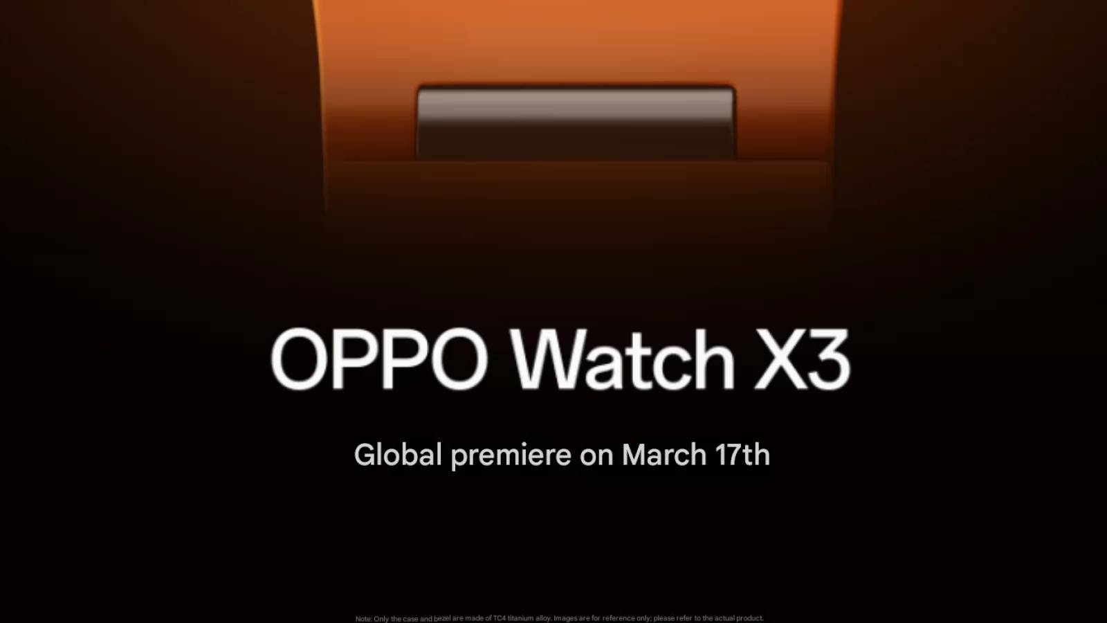 OPPO Watch X3 a primit un teaser, care dezvăluie culorile şi data de lansare