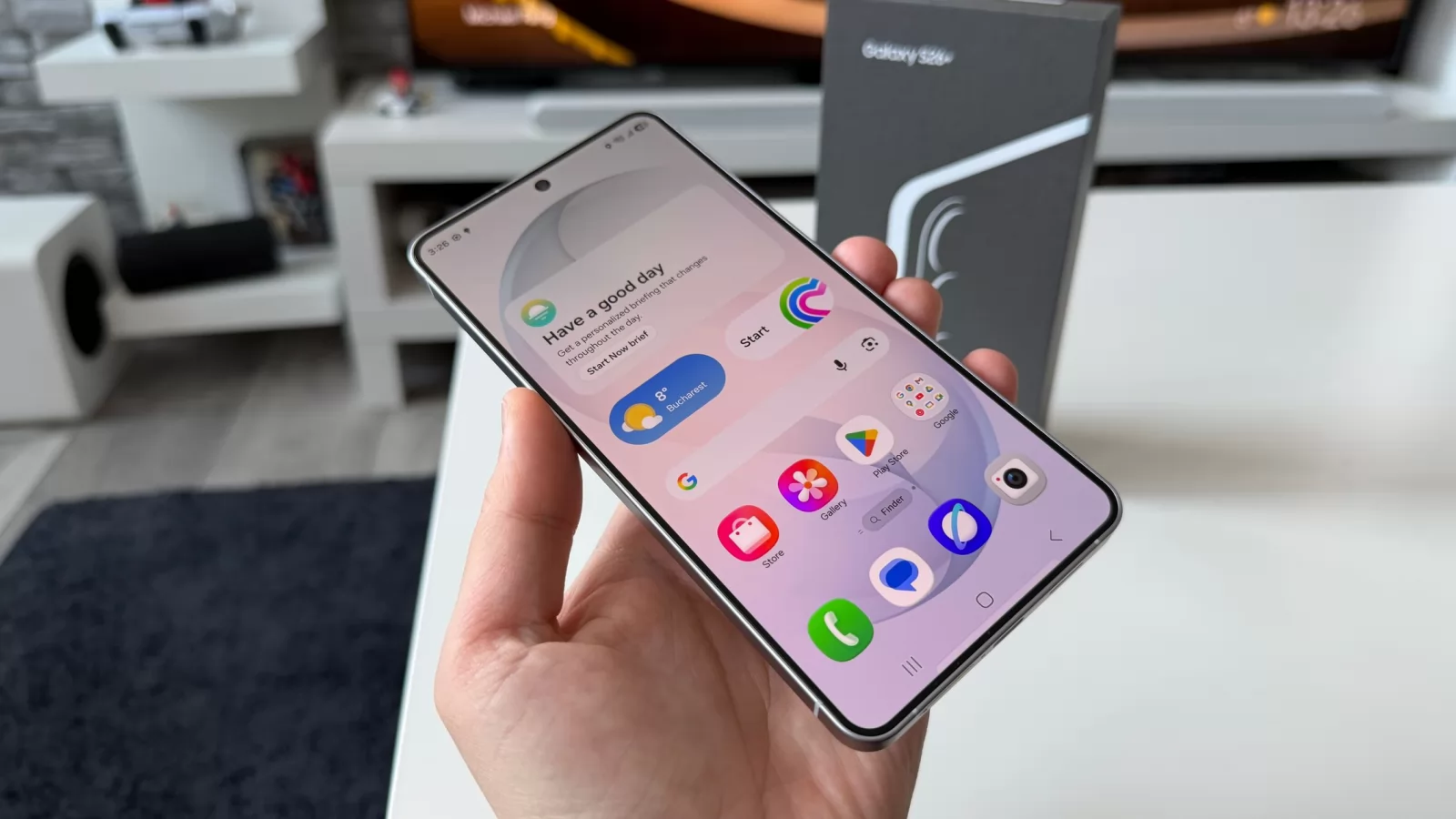 Samsung Galaxy S26+: Display așa cum îl știam de la predecesor, bun pentru streaming și gaming