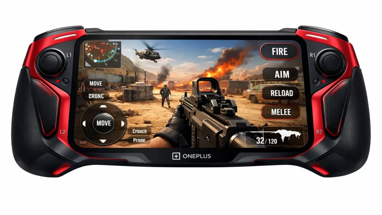 OnePlus „cochetează” cu ideea unei console de gaming portabile, testând o abordare diferită pentru această nișă