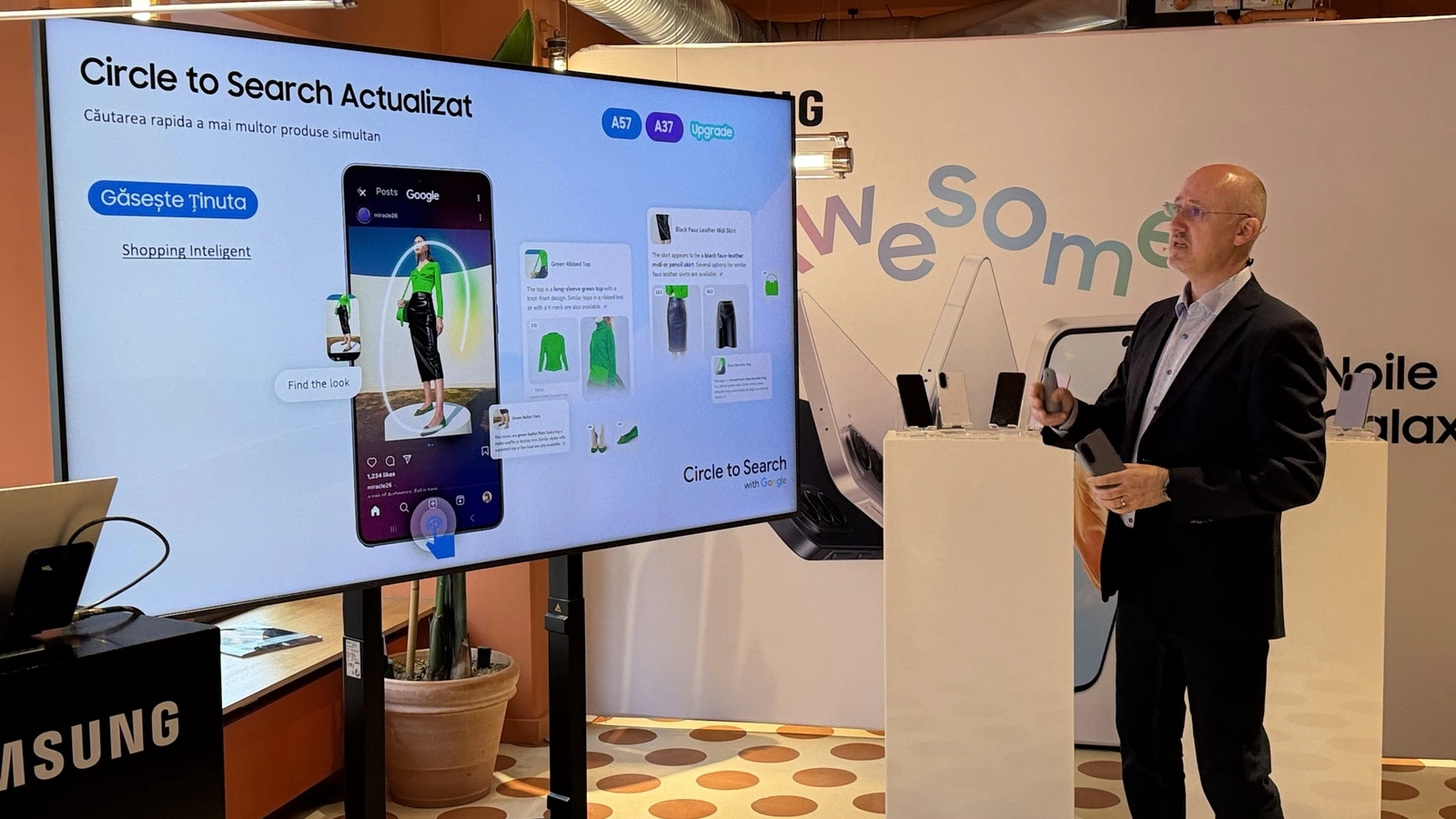 Samsung a lansat în România Galaxy A37 și A57, cu extra AI, ecran Super AMOLED+ mai luminos, Nightography (Impresii)