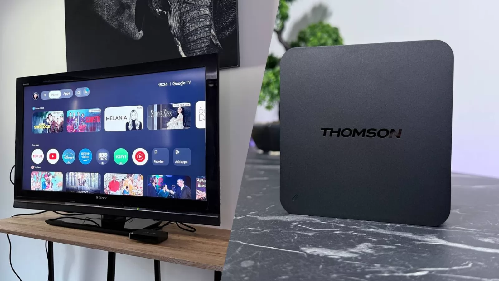 Prezentare Thomson Streaming Box 245 (4K): Upgrade serios pentru smart TV-ul din sufrageria ta, cu Google TV și conectivitate completă