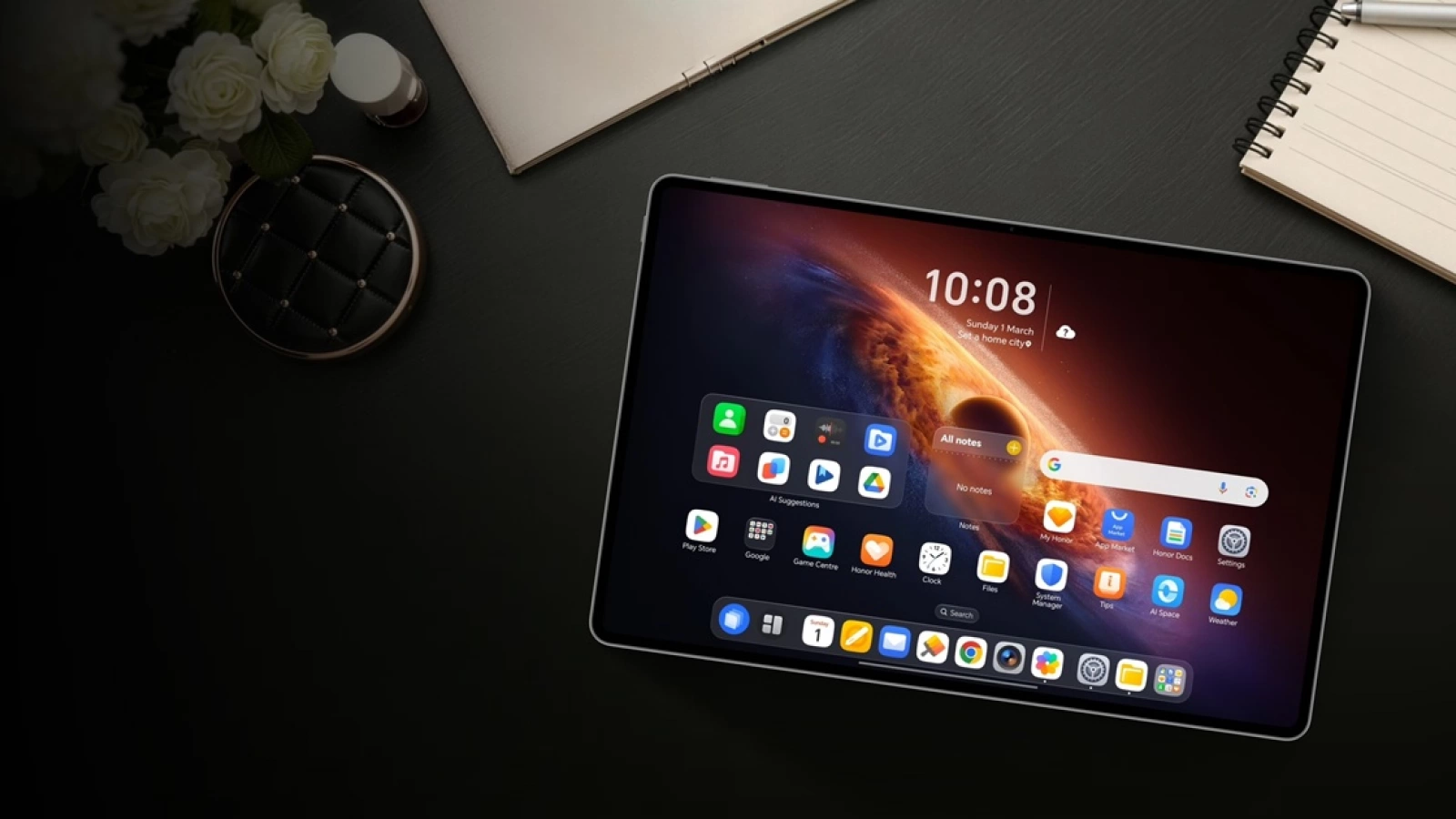 Tableta HONOR MagicPad 4 este disponibilă în România; Ecran OLED 165Hz, funcții AI și experiență apropiată de laptop într-un format subțire